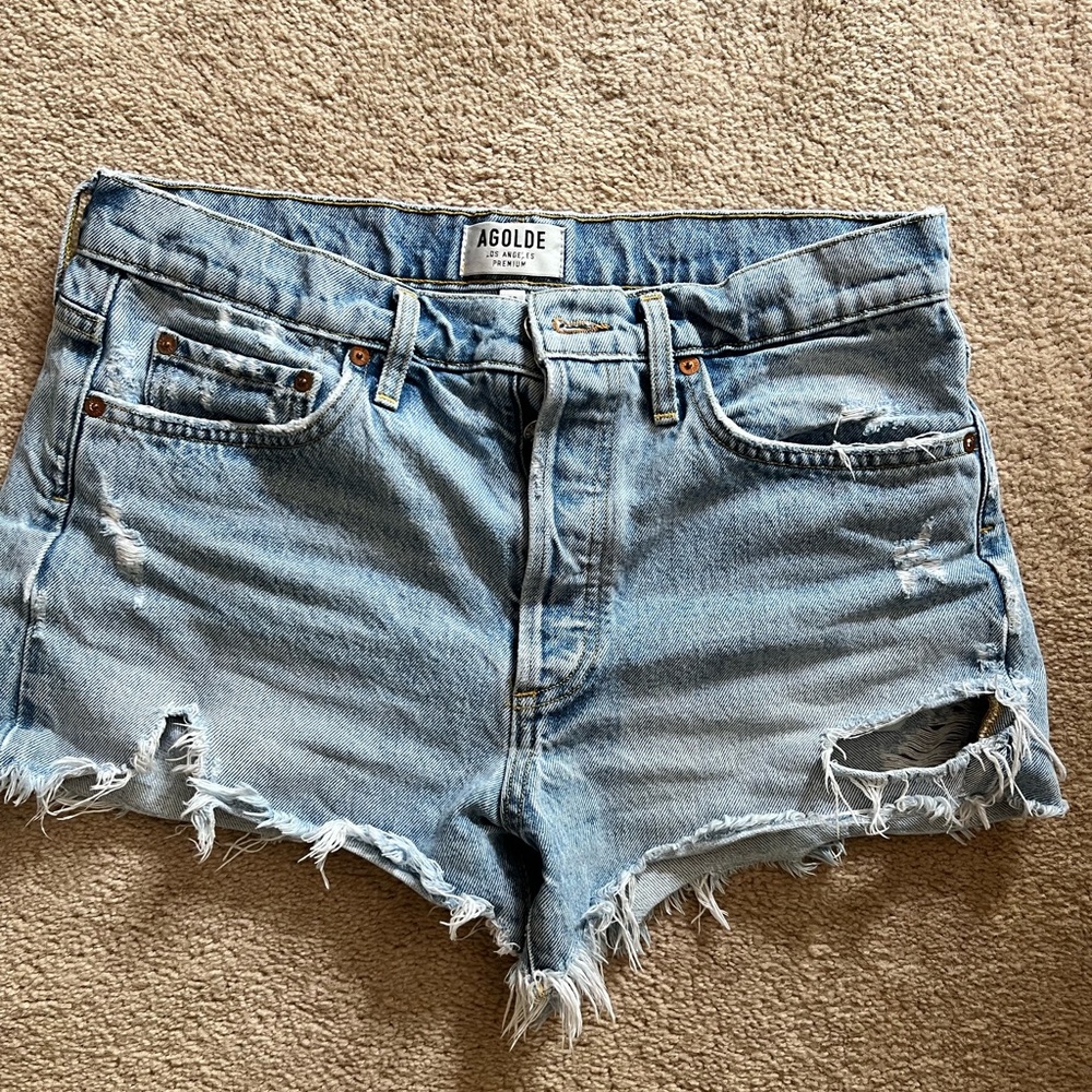 Agolde Parker jean shorts